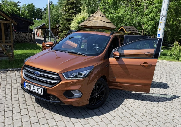 Ford Kuga cena 99900 przebieg: 89000, rok produkcji 2018 z Tolkmicko małe 781